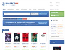 Tablet Screenshot of libros-gratis.com